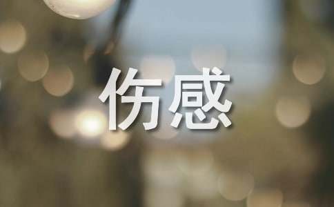 2023年简单的qq伤感个性签名合集38句